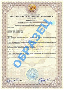 Приложение 1 Березовский Сертификат ГОСТ РВ 0015-002